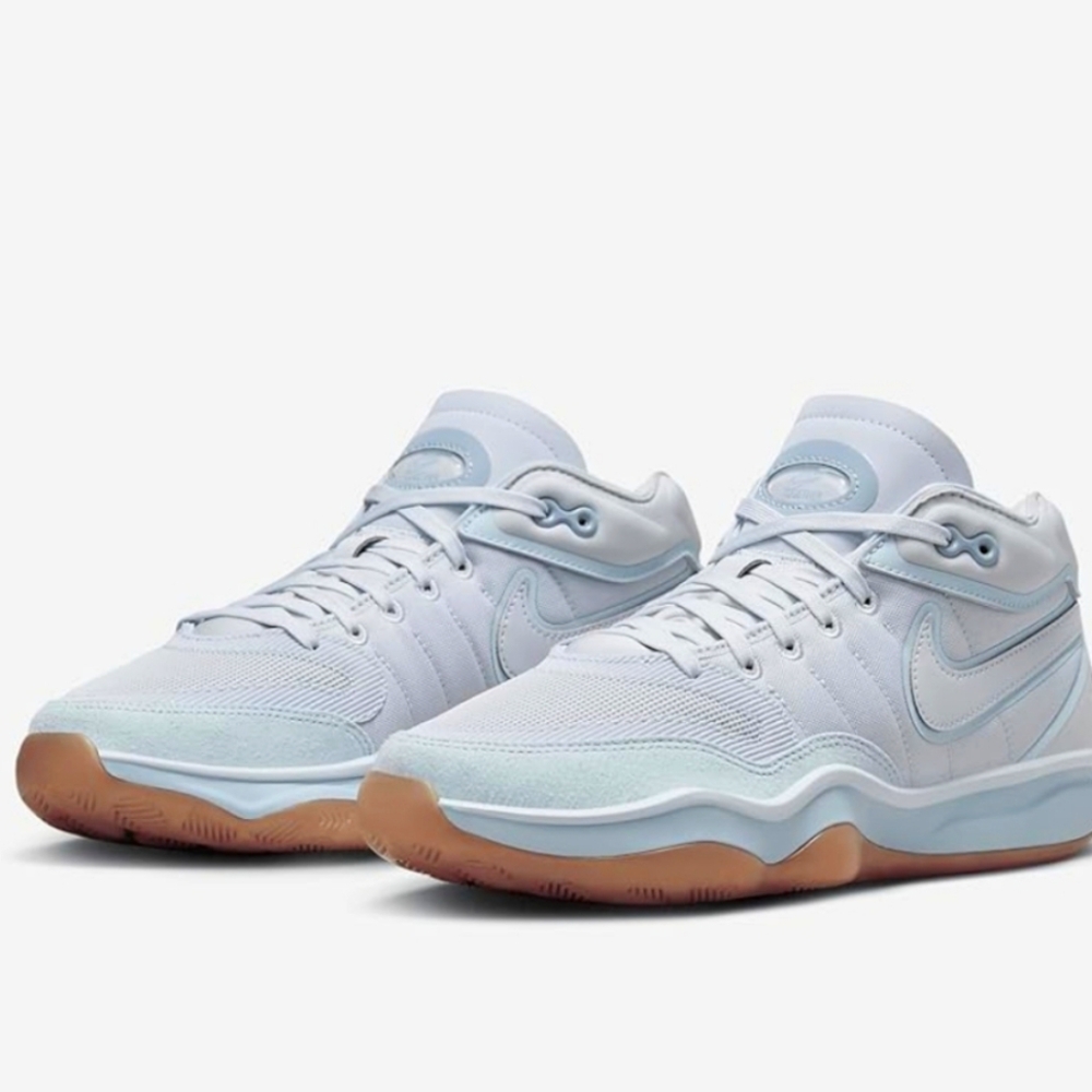 New Nike G.T. Hustle 2 Women's Basketball Shoes Football Grey/Glacier